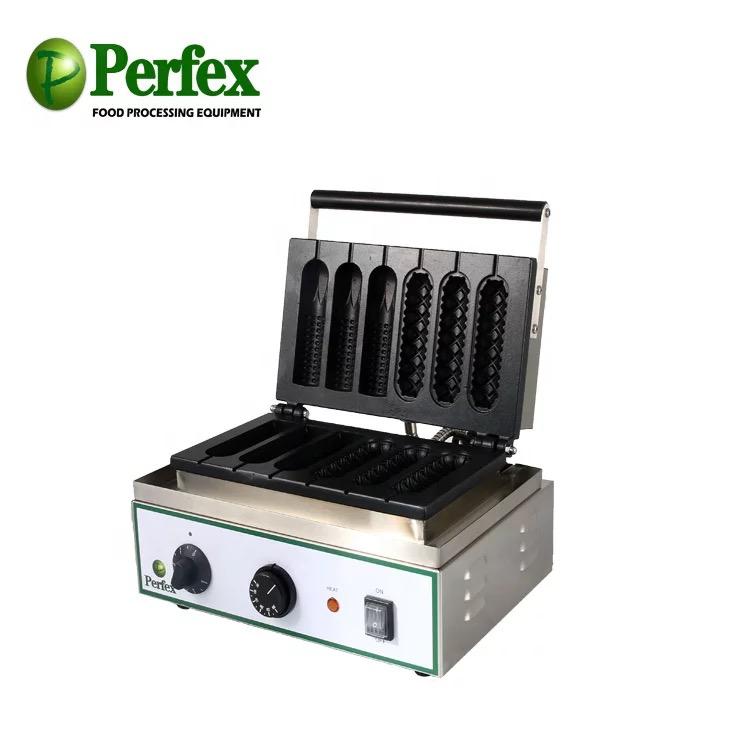 מכשיר וופל בלגי 6 מקלות עגולים