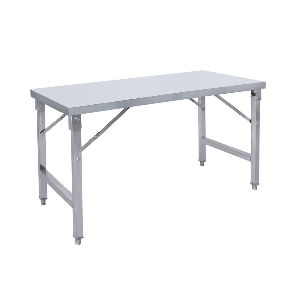 שולחן נירוסטה מתקפל 180/60/85