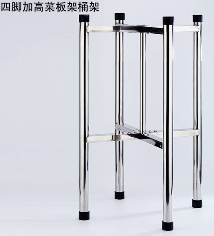 סטנד נירוסטה לדיספנסר שתייה נירוסטה 48 ליטר