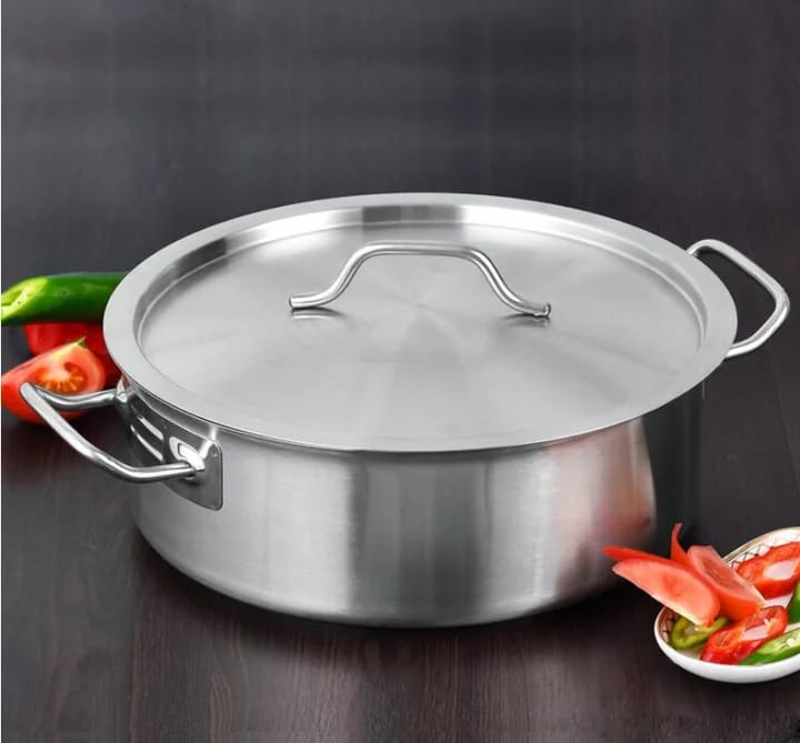 סוטאז' נירוסטה 50X11 ס"מ נסליין כולל מכסה