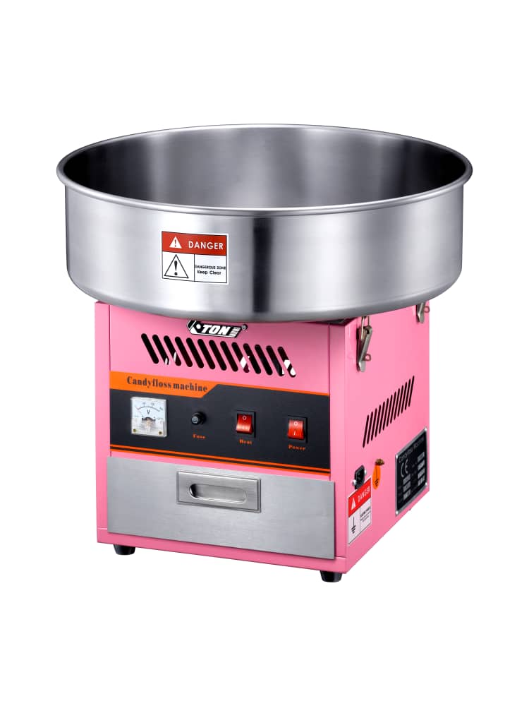 מכונת סוכר תעשיתית ורודה 1080W 230V מ"מ 500*520*520