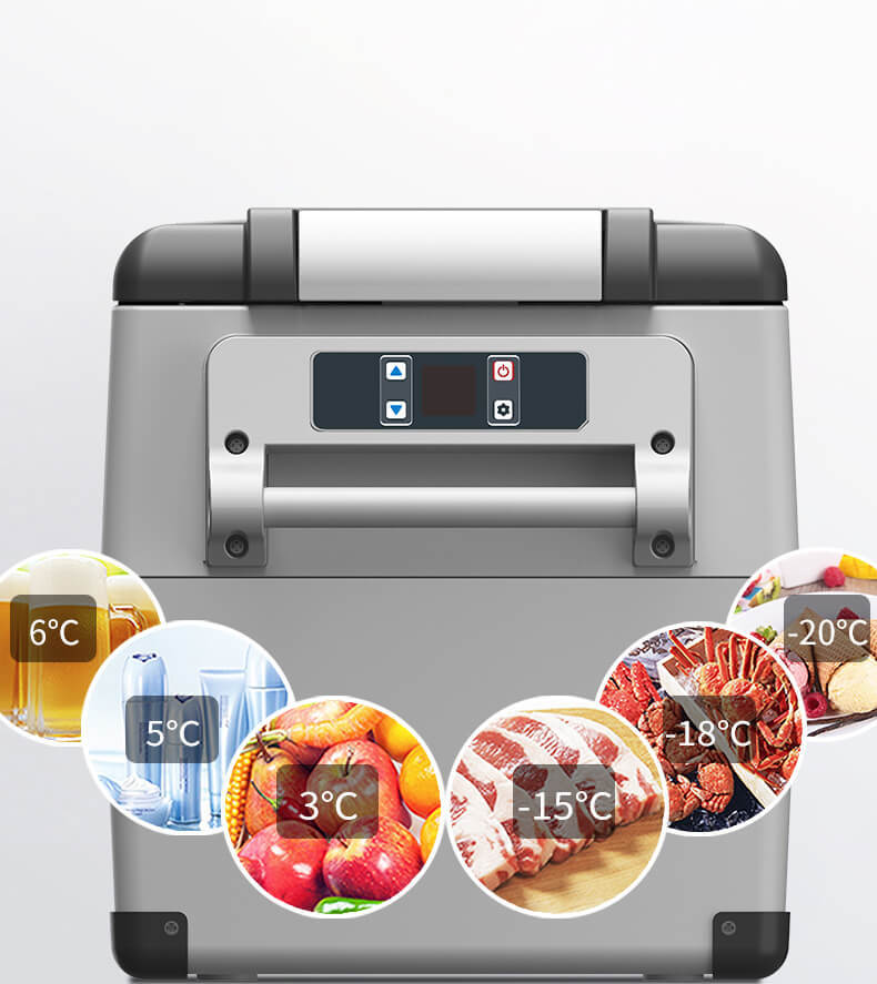 מקרר מקפיא לרכב/ צידנית חשמלית Alpicool דגם CF45