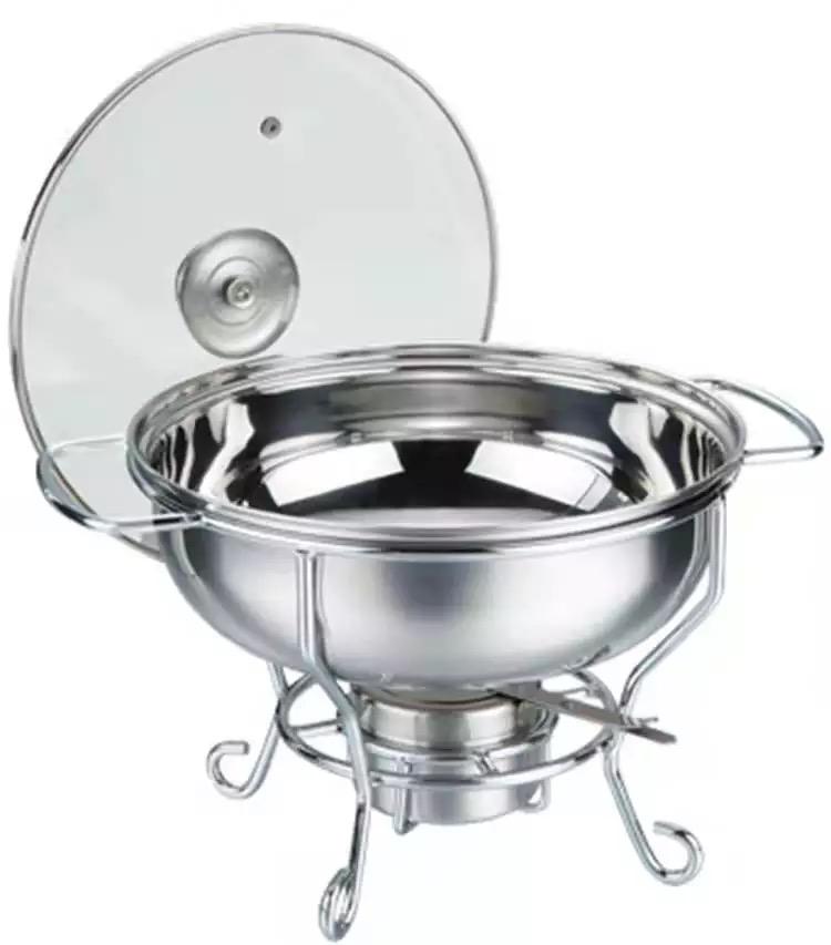 שפינגדיש נירוסטה כסוף 9 ליטר