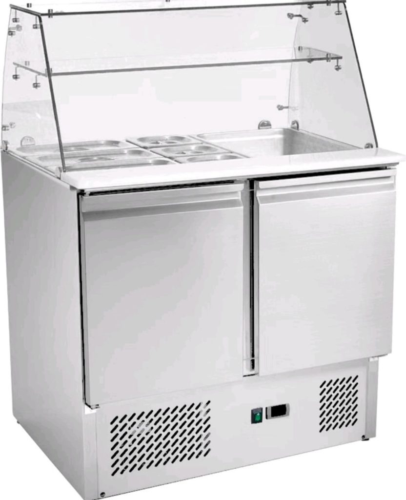 מקרר סלטיה 90 ס”מ רצפתי שתי דלתות