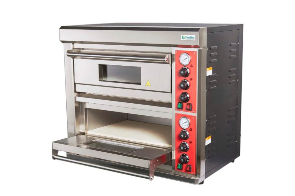 תנור פיצה חשמלי כפול 940/610/840 מ"מ  נסליין