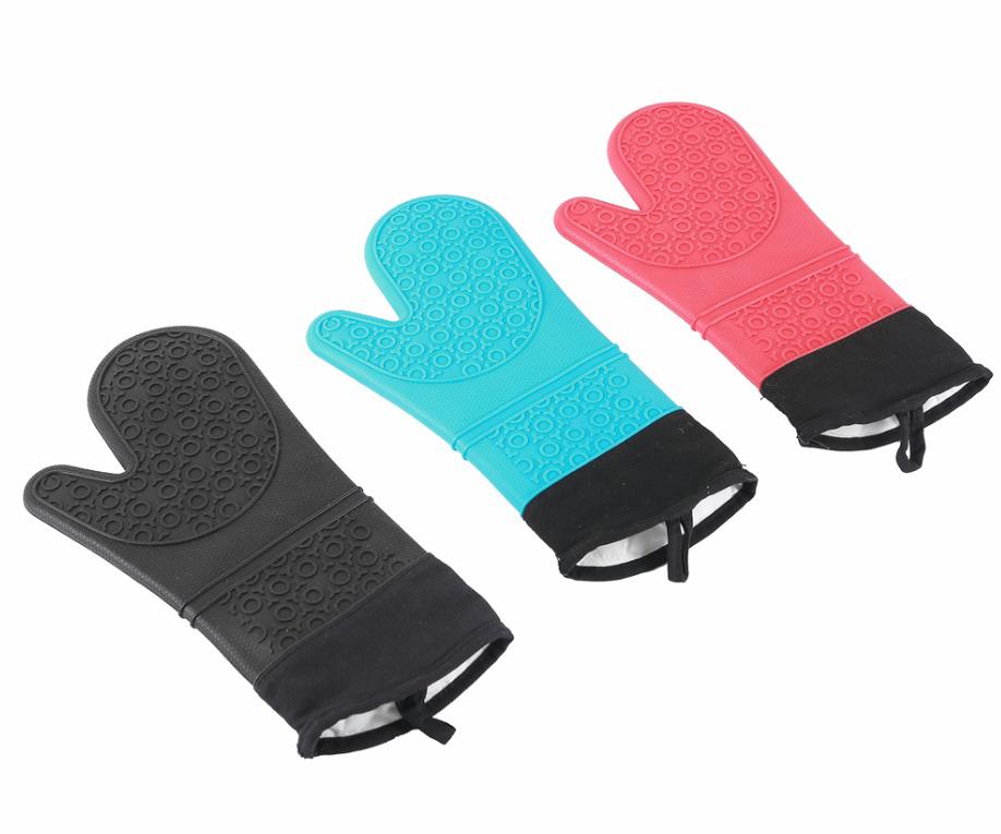 זוג כפפות סיליקון נגד חום
