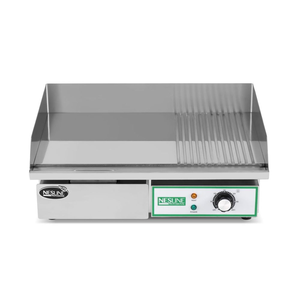 פלאנצ'ה חשמלית שליש מחורץ כרום 2/3 חלק 55/43/25 ס"מ