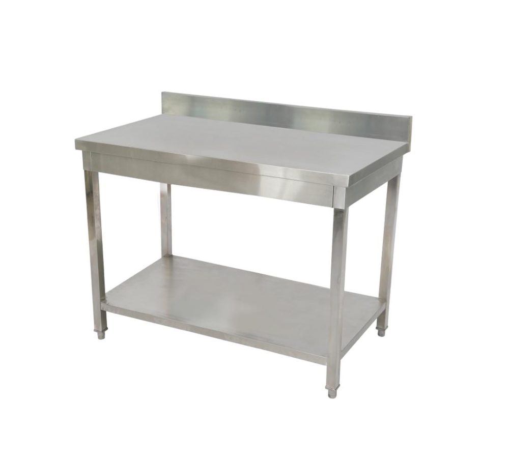 שולחן עבודה נירוסטה 1.5 מ'