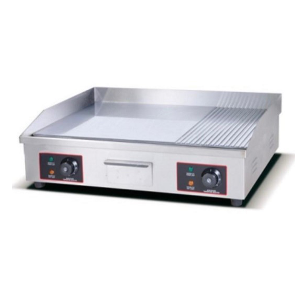 פלטת צלייה חשמלית 70/50 ס"מ 1/3 מחורץ מבית NESLINE