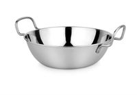 קערה הגשה נירוסטה עם 2 ידיות 25 ס”מ