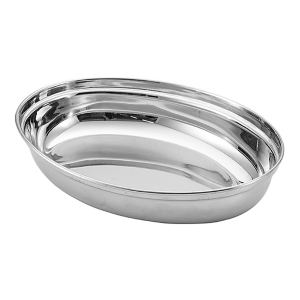 כלי הגשה אובלי נירוסטה 25.5X18 ס”מ