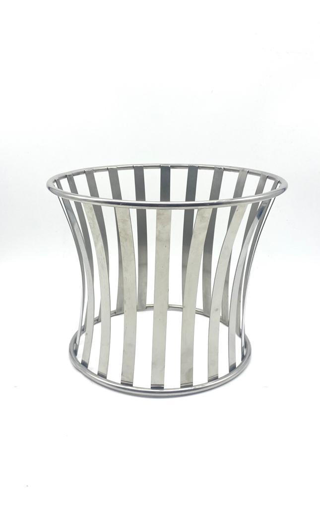 מעמד/הגבהה נירוסטה מלוטש בחיתוך לייזר 27/22/18 ס”מ