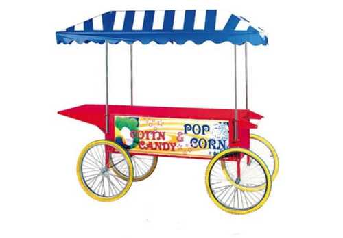 עגלה דקורטיבית למכונות מזון