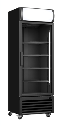 מקרר תעשייתי ויטרינה דלת אחת 530 ליטר מבית NORMANDE נורמנדה דגם ND-700