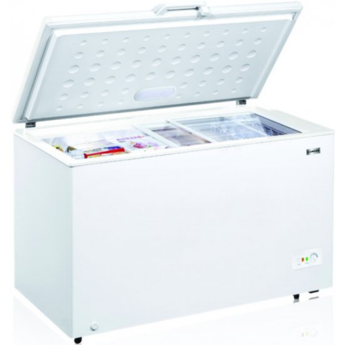 מקפיא / מקרר שוכב 380 ליטר Amcor HC-392D De-Frost – צבע לבן