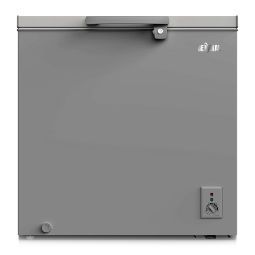 מקפיא תעשייתי שוכב ג'נרל דגם GE270MCS כסוף GENERAL