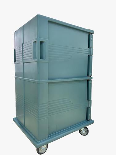 טרמופורט כפול ל12- גסטרונום 2/1-65 + עגלה , 71.5/82/135 , צבע אדום ,נסליין