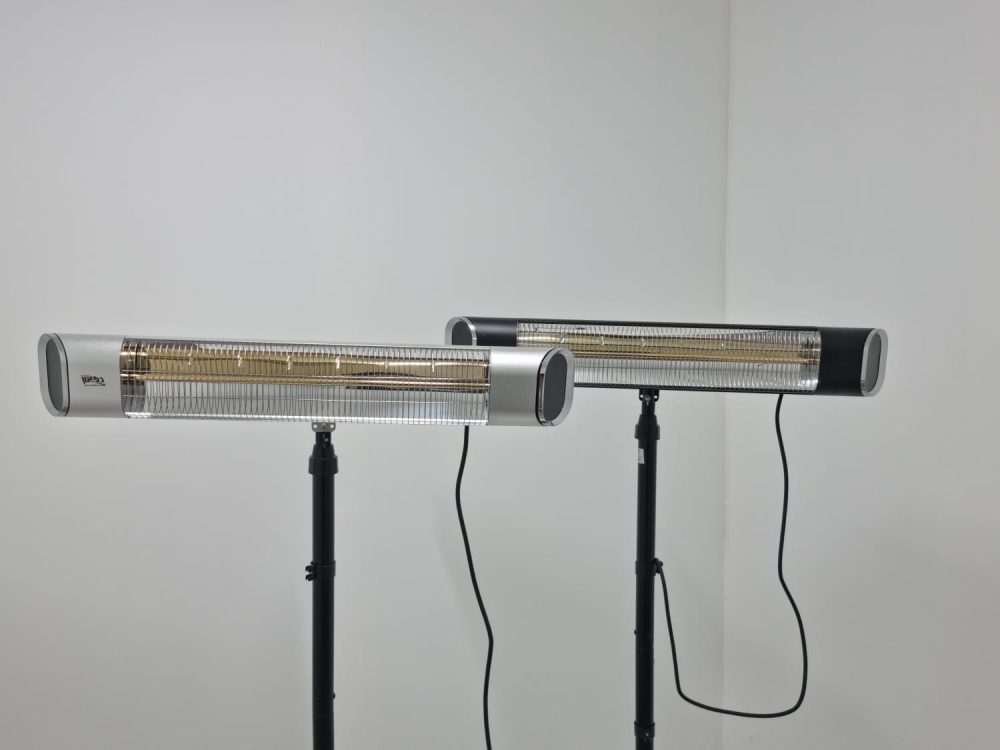 GL2000 PATIO תנור חימום אינפרא אדום- שחור/כסוף