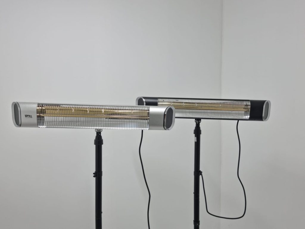 GL2000 PATIO תנור חימום אינפרא אדום- שחור/כסוף