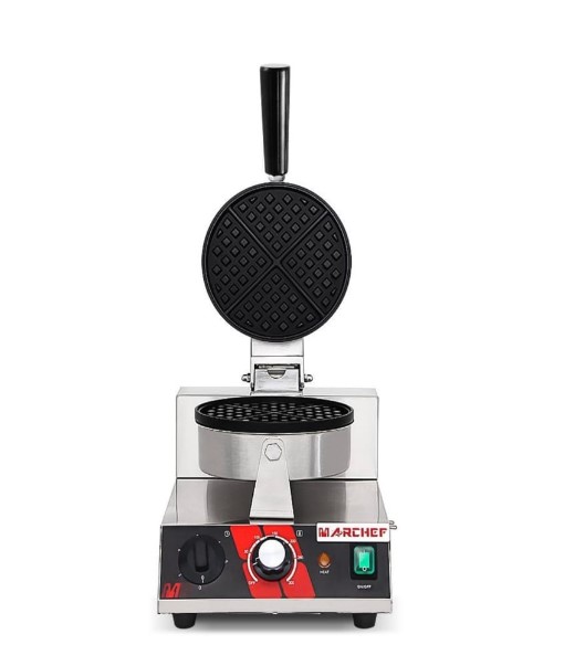 מכונת וופל בלגי עגול תעשייתי