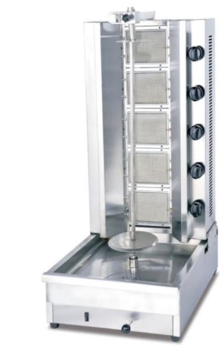 שווארמה 5 מבערים מקצועית תעשייתית