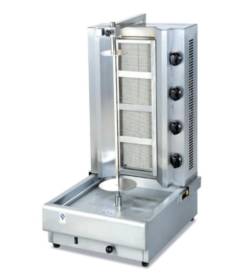 שווארמה 4 מבערים מקצועית תעשייתית