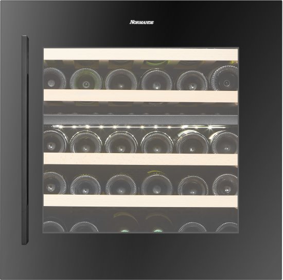 מקרר יין בנוי מכיל עד 30 בקבוקים דגם ND-30 מבית Normande – צבע שחור