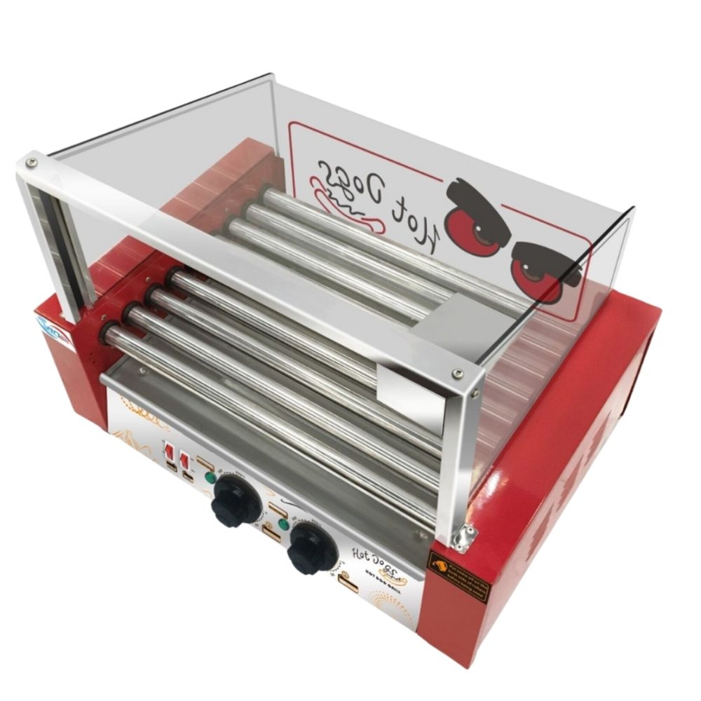 מכונת נקניקיות 9 רול + ויטרינה