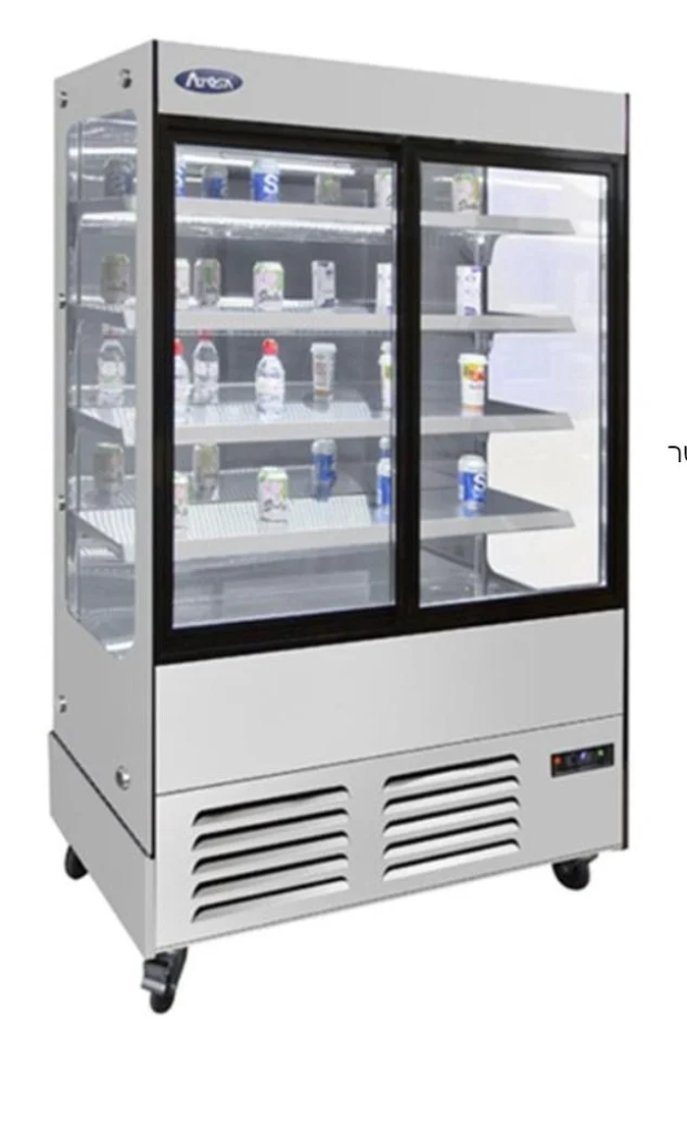 מקרר חלביה דלתות זכוכית 480 ליטר