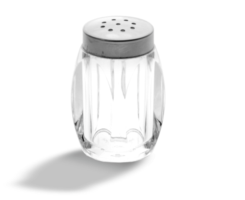 מלחיה אקרילי מרובע 6 ס"מ