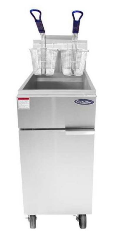 צ'יפסר גז רצפתי 22 ליטר