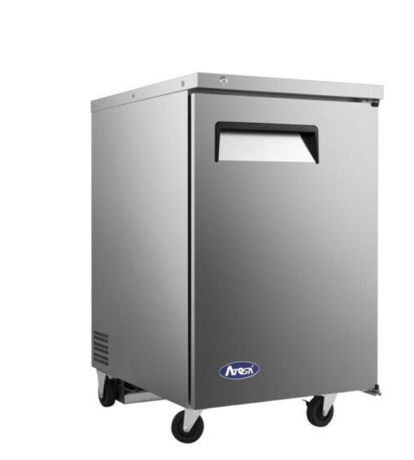 מקפיא בר תעשייתי מנירוסטה 145 ל'
