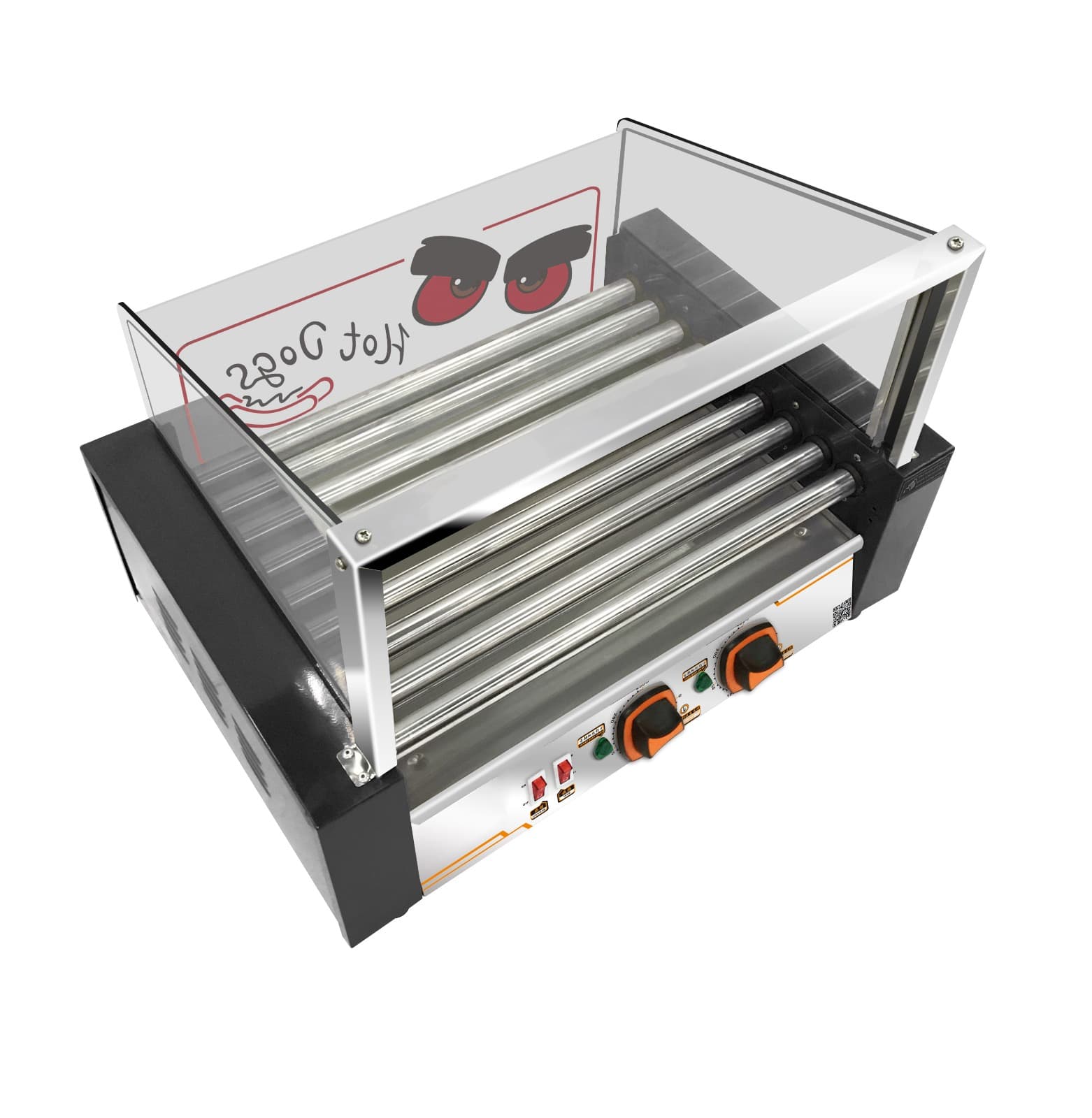 נקניקיות רולר 9 גלילים Pro Line - גוון שחור מדהים!