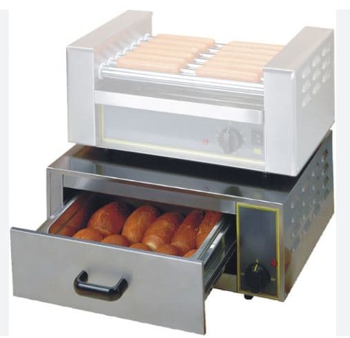 מגירת חימום עם אדים ללחמניות מבית ROLLER GRILL צרפת