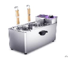 מכשיר להכנת פסטה עם שתי סלסלות וידית עץ, כולל ברז ריקון מדגם Pro Line