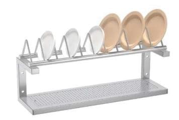 מתקן לייבוש כלים דו-שכבתי אורך 100 ס"מ 304 - גרסה מתקדמת MY