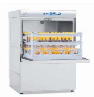 מדיח כלים איטלקי לדלפק עם מגש 50X50, כולל משאבת סבון ומבריק, דגם WKD50D - מתוצרת COLGED איטליה, עם מערכת פיקוד דיגיטלית