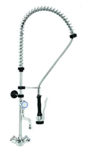 ברז שטיפה קומפלט איטלקי עם מזלף ושפיכה מהשולחן MONOFORD RUBINETTO למטבח המוסדי