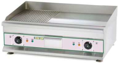 פלנגה כרום תלת פאזי 75X40, 5000W (750D2) עם חצי פסים ושטוח ושני טרמוסטטים