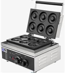 וופל דונאט בגודל 8X1.5 ס"מ - סט של 6 יחידות